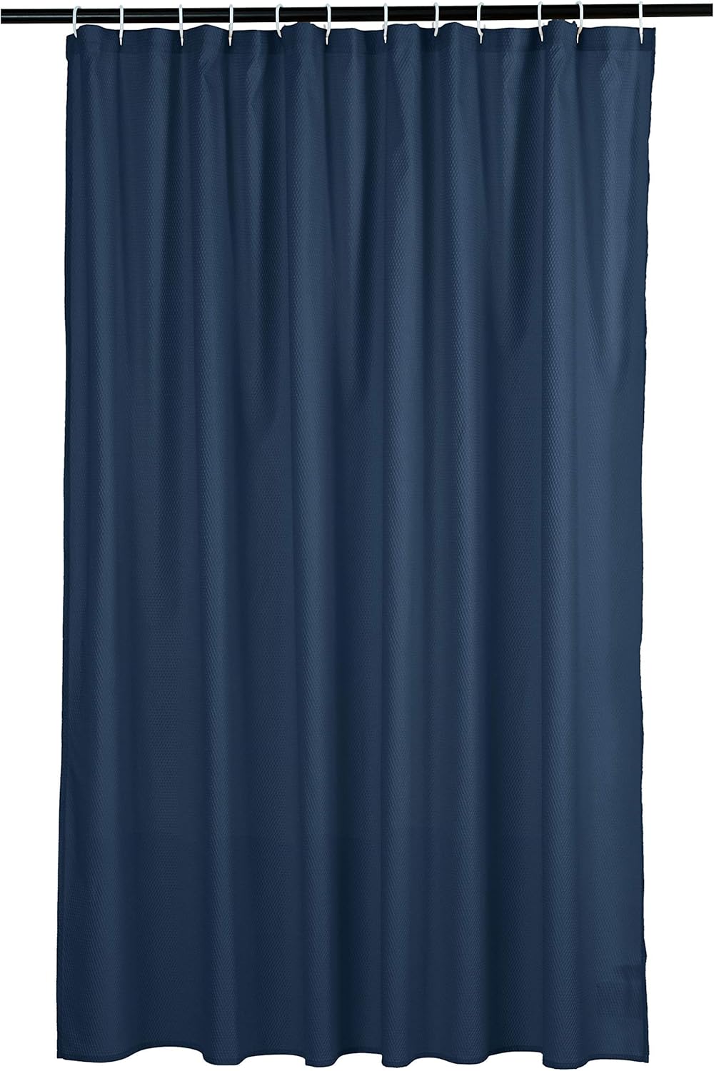 Bathroom Shower Curtain, Water Resistant Fabric with Rust Proof Grommets & Hooks, Weighted Hem, Machine Washable, 72"x72", Light Brown, Beige